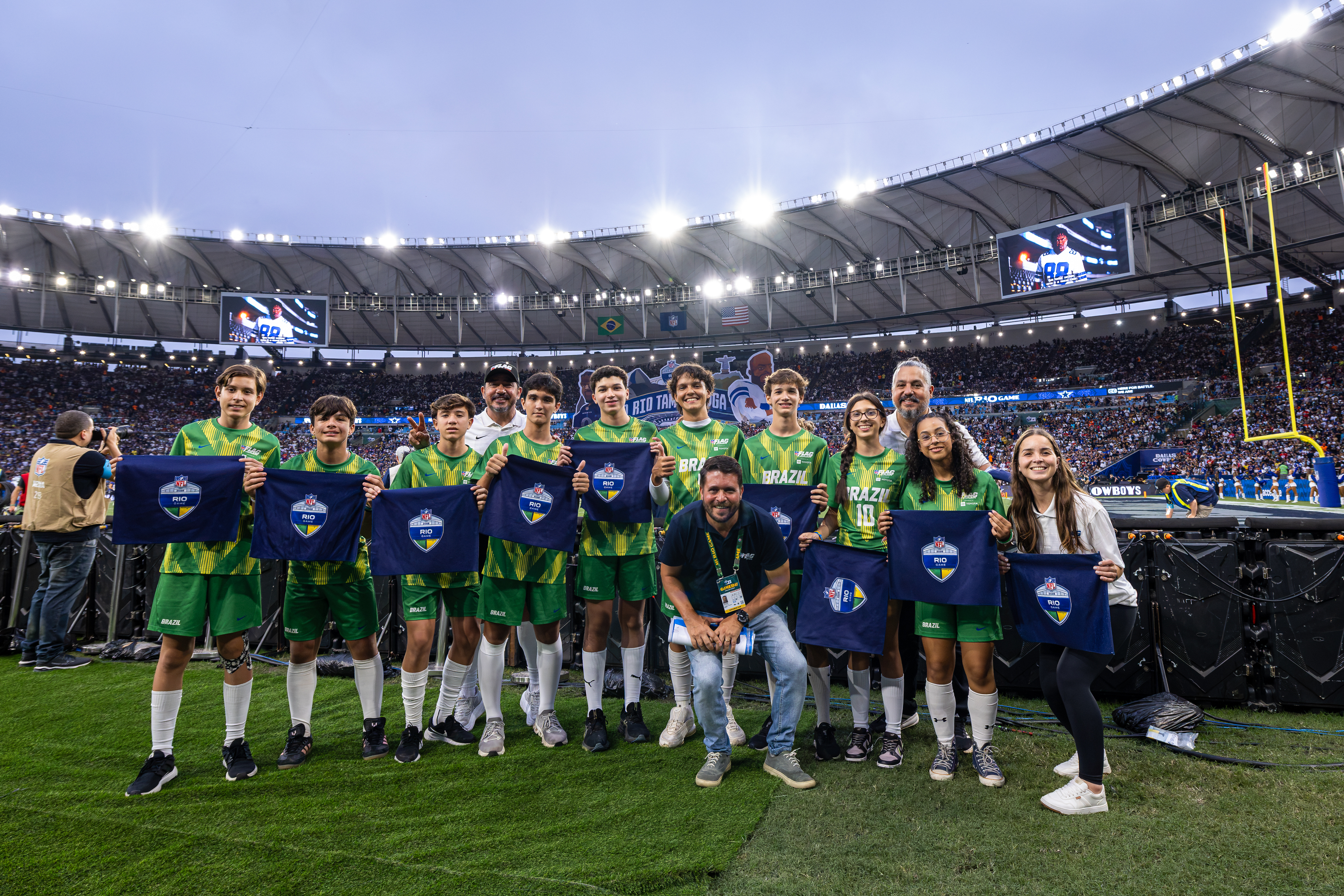 Delegação do Sorocaba Braves foi homenageada no Rio Games após o ótimo despenho no Campeonato Internacional de Flag Football em Indianápolis