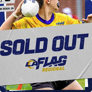 Sold out LA Flag Regional event graphic.